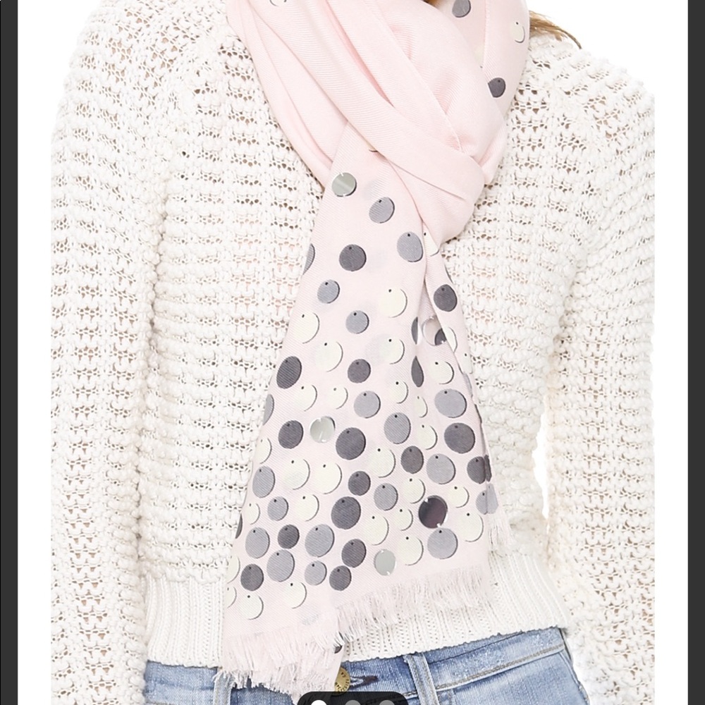 Authentic Kate Spade Pink Scarf - BRAND NEW!